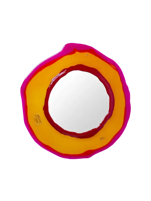 Fish Design Round Large Mirror – Contemporary Style 1