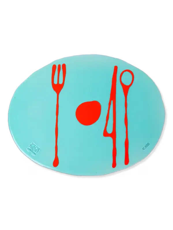 Fish-Inspired Ocean-Tone Single Table Mat 1