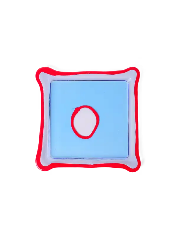 Fish Motif Square Medium Tray – Modern Home Accent 1