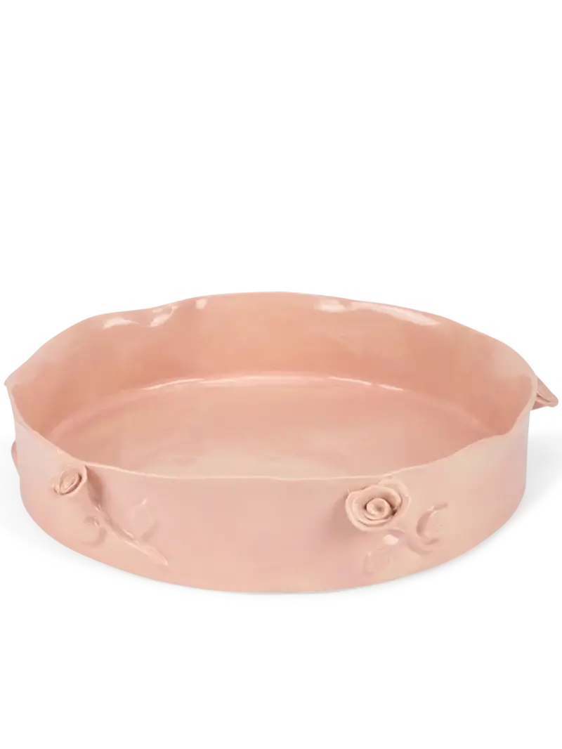 Floral-Embellished Saucepan With Matching Lid 1