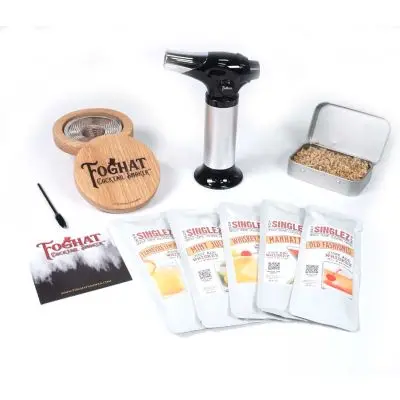 Foghat Smoked Whiskey Cocktail Kit – 5 Premium Mixes Included 1