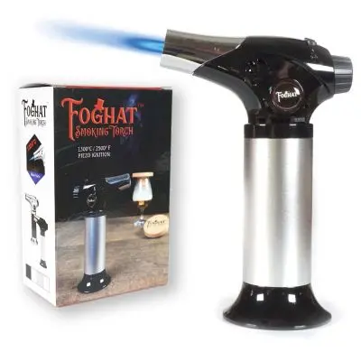 Foghat Smoking Torch – Adjustable Flame Culinary Torch For Cold-Smoking 1