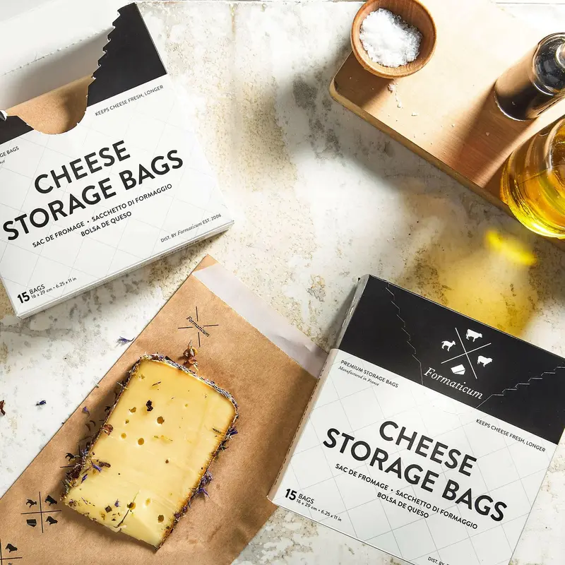 Formaticum Reusable Cheese Storage Bags – Breathable & Eco-Friendly 1