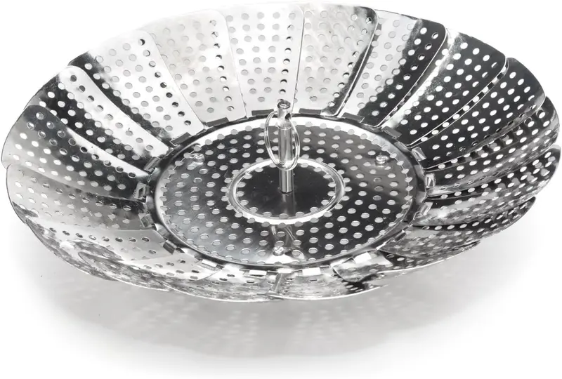 Fox Run 9-Inch Steamer Basket – Compact Stainless Steel Steaming Insert 1