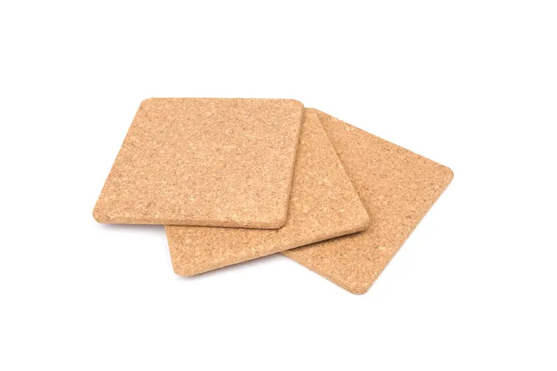 Fox Run Set Of 3 Natural Cork Square Trivets 1