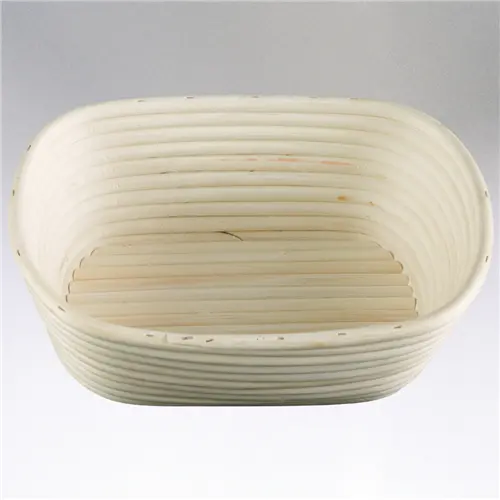 Frieling 10" X 7" Oval Proofing Brotform Basket 1