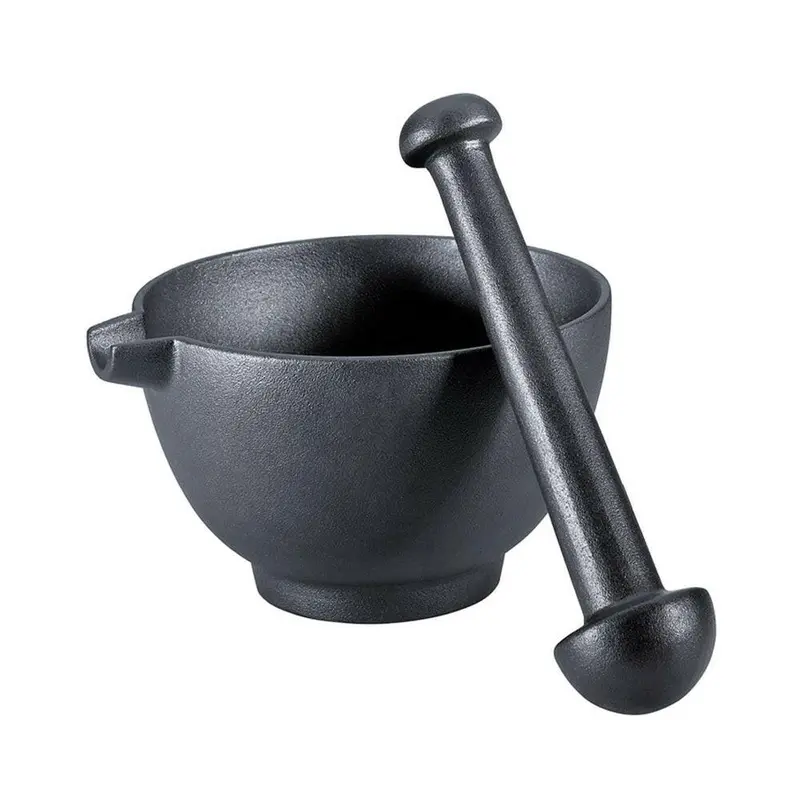 Frieling Cast Iron Mortar And Pestle Set For Grinding Spices 1