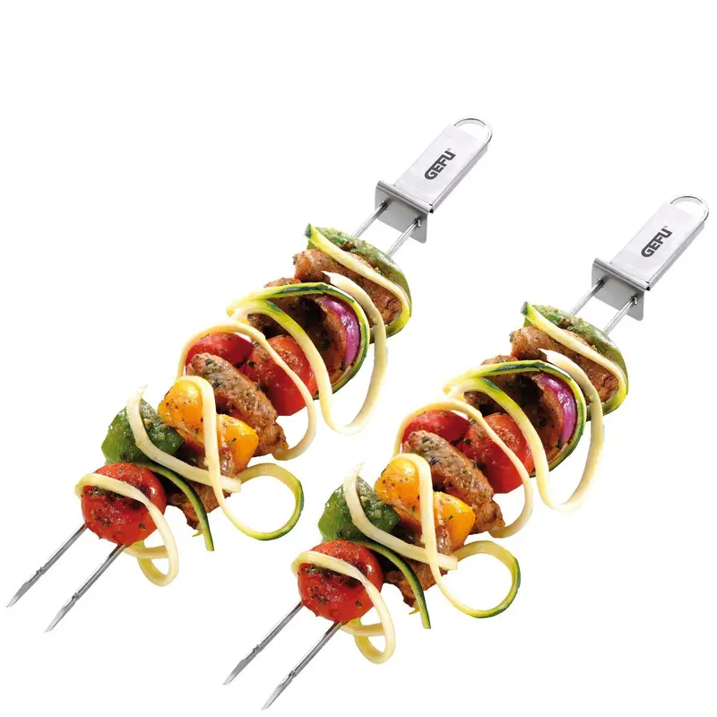 Gefu Stainless Steel Barbecue Skewers – Reusable Grill Tools 1