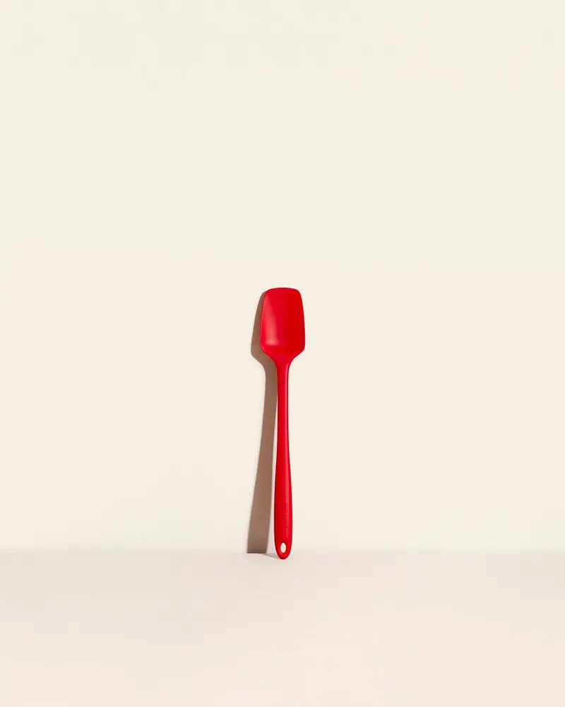 Gir Skinny Spoonula – Flexible Red Silicone Spatula-Spoon Hybrid 1