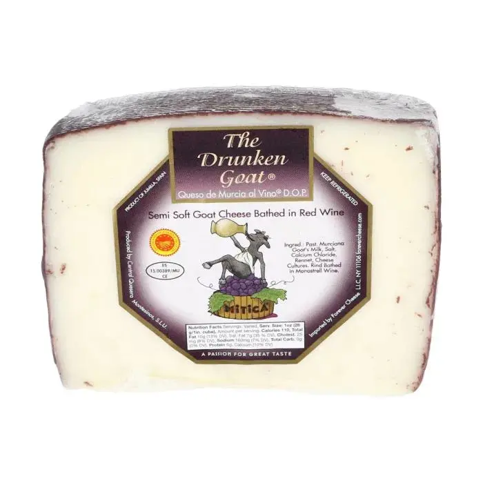 Gourmet Foods International Drunken Goat Cheese Wedge 1