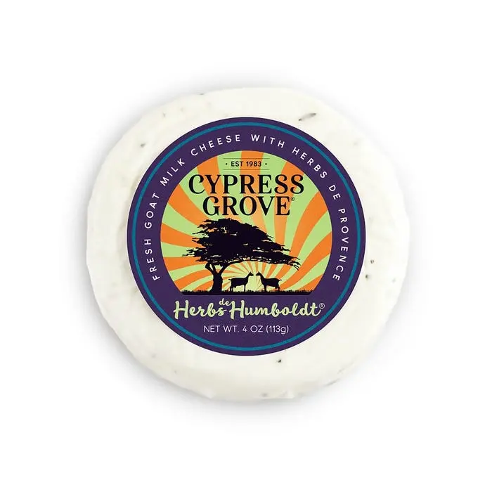 Gourmet Foods International Humboldt Herb Goat Cheese – 4 Oz Disk 1