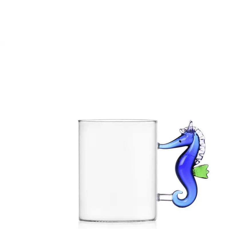 Green Seahorse Mug With Fin Detail 1