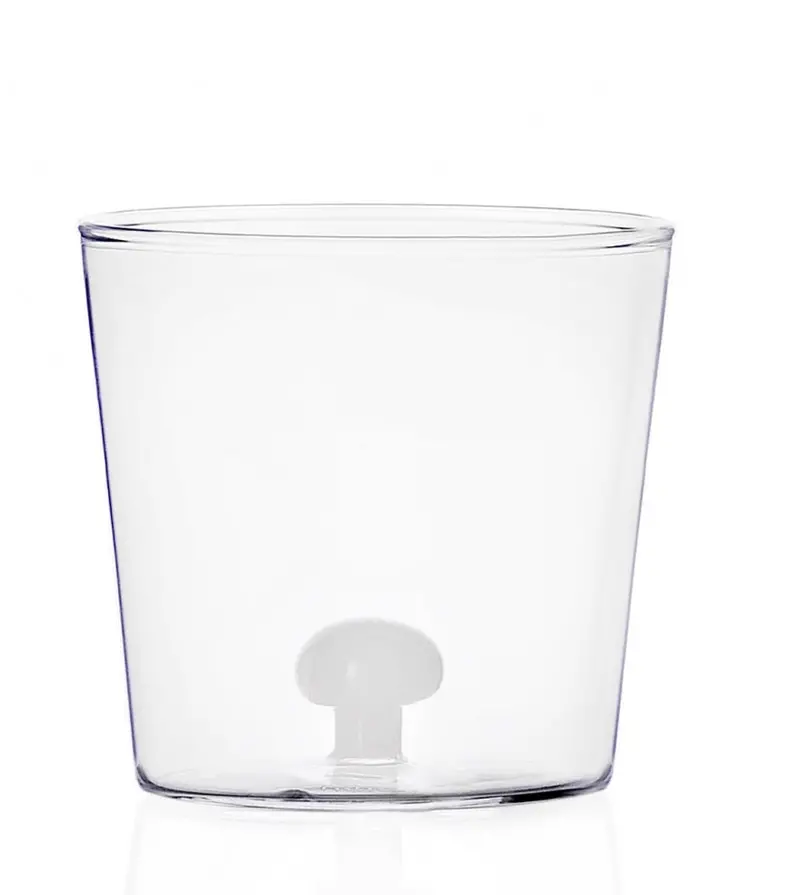 Greenwood Mushroom-Shaped Glass Tumbler 1