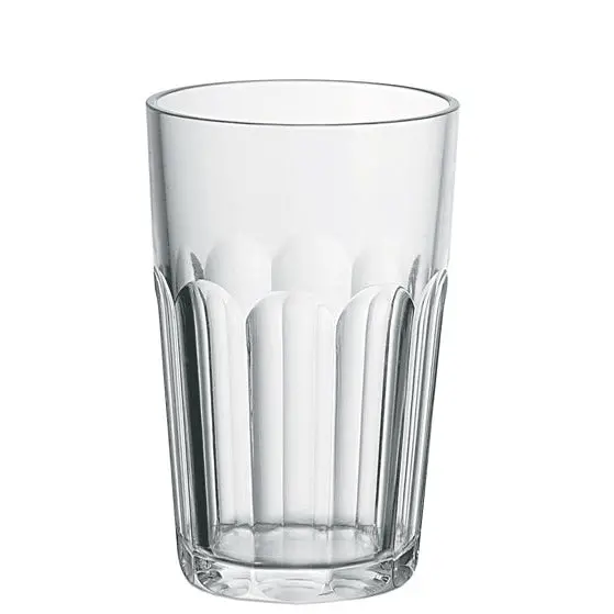 Guzzini Clear Ground Tumbler – Modern Glass Drinkware 1