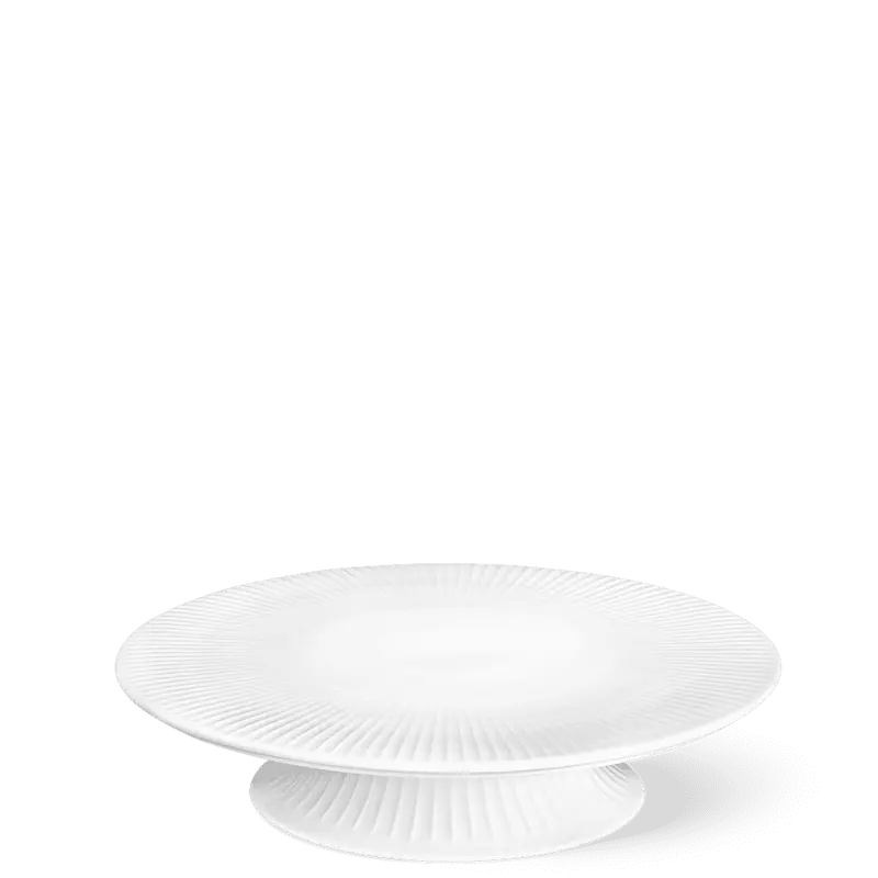 Hammershøi Ø30 Cm White Ceramic Cake Plate (Model 18001) 1