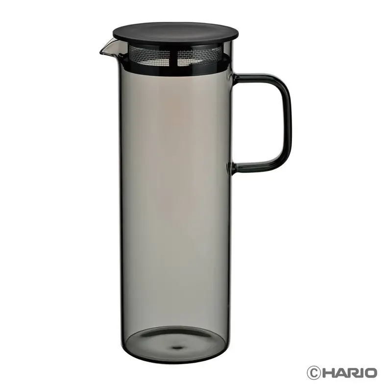 Hario 800Ml Grey Glass Cold Brew Pitcher For Smooth Iced Coffee 1
