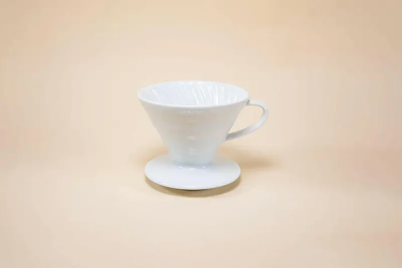 Hario V60 Ceramic Pour-Over Dripper – Light Blue Ceramic (Size 02) 1