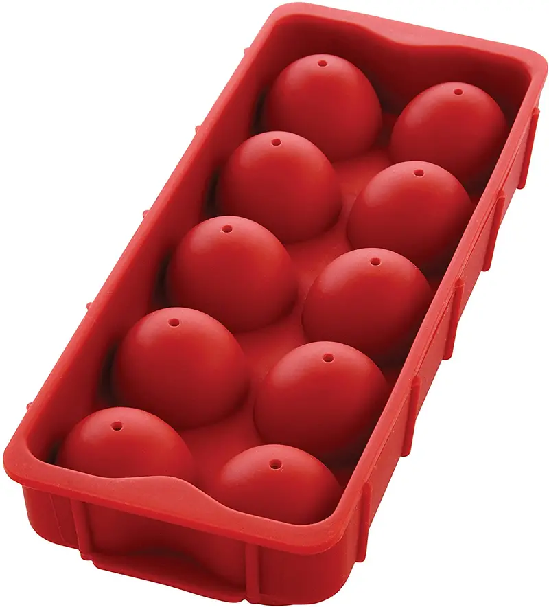 Harold Imports Cannonball Ice Tray – Silicone Sphere Mold For Whiskey Ice 1