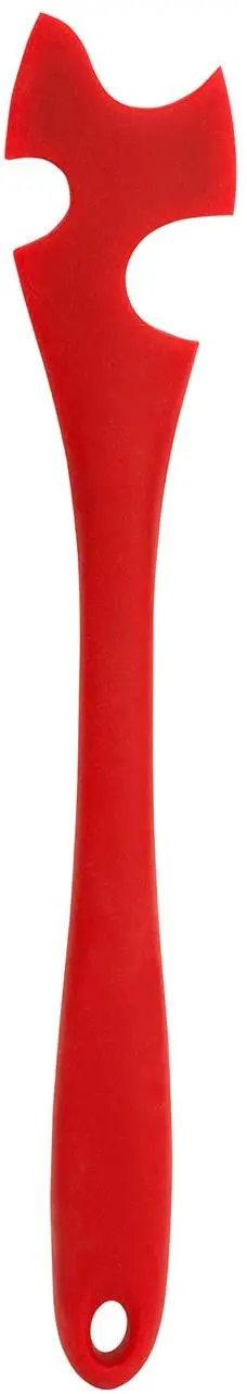 Harold Imports Heat-Resistant Silicone Oven Rack Tool – Push/Pull Grip Handle 1