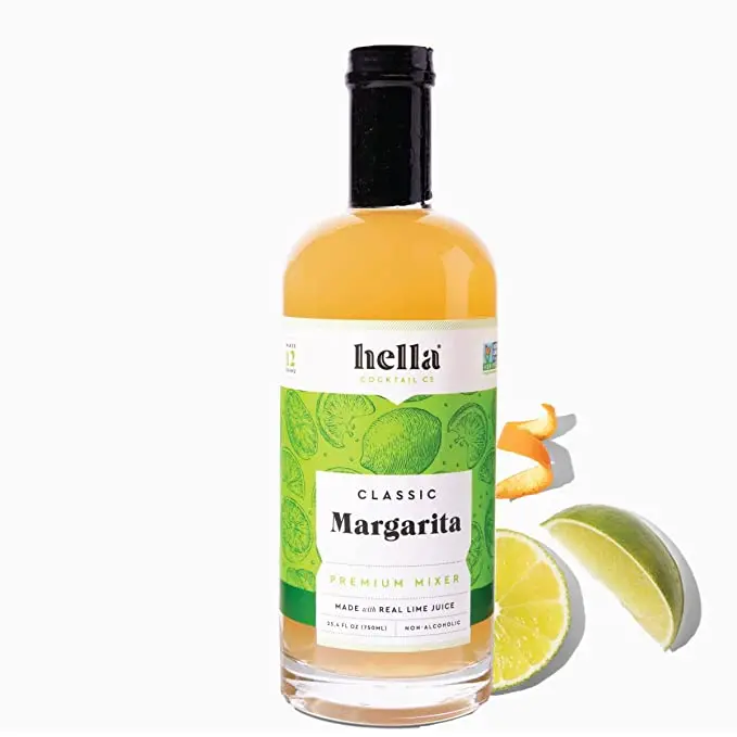 Hella Cocktail Co. Classic Margarita Mixer – Premium Craft Blend 1