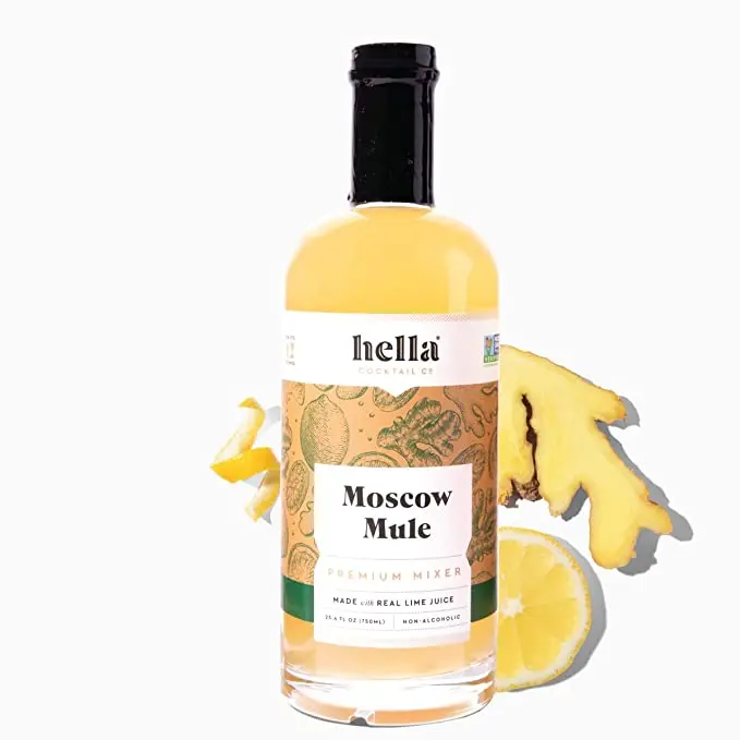 Hella Cocktail Co. Moscow Mule Mixer – Premium Craft Blend 1