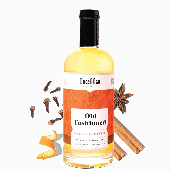 Hella Cocktail Co. Old Fashioned Mixer – Premium Craft Blend 1