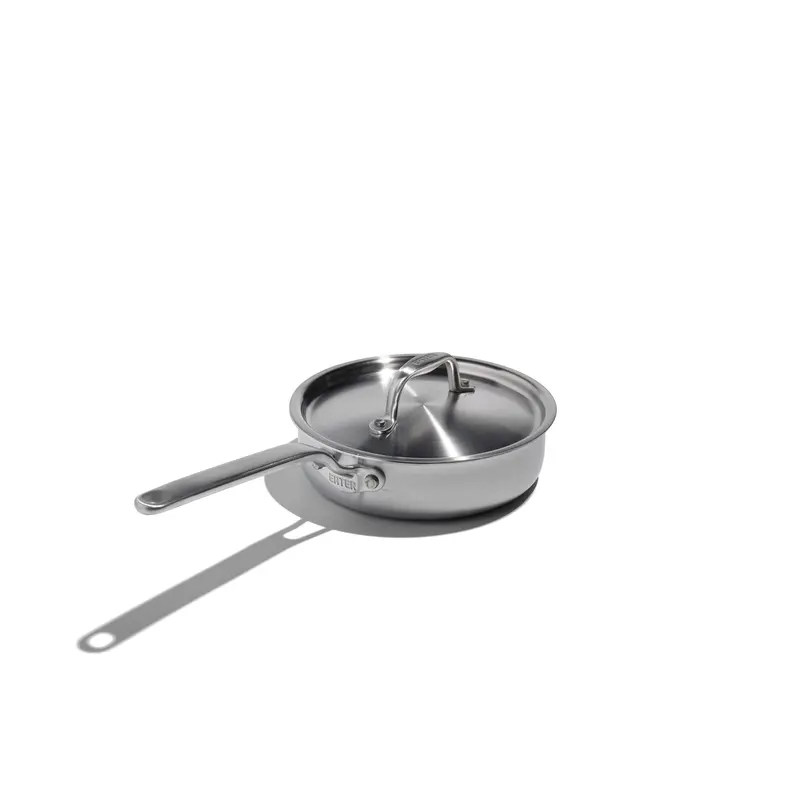 Heritage Steel Eater Series 1.5-Quart Mini Sauté Pan With Lid 1