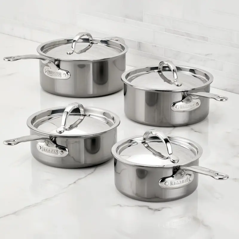 Hestan 2-Quart Saucepan With Lid – Compact Tri-Ply Sauce Pot 1