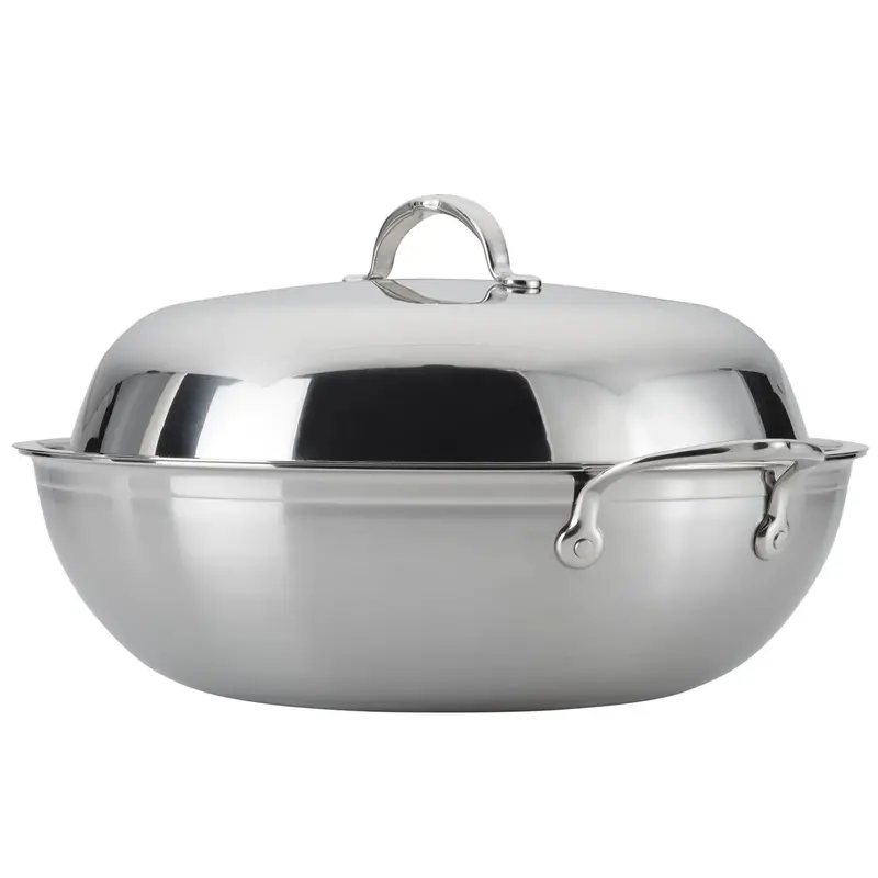 Hestan Probond 14-Inch Forged Stainless Steel Wok 1