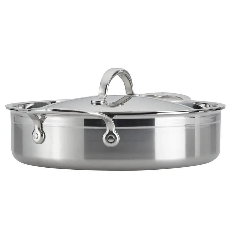 Hestan Probond 3.5-Quart Stainless Steel Braiser With Lid 1