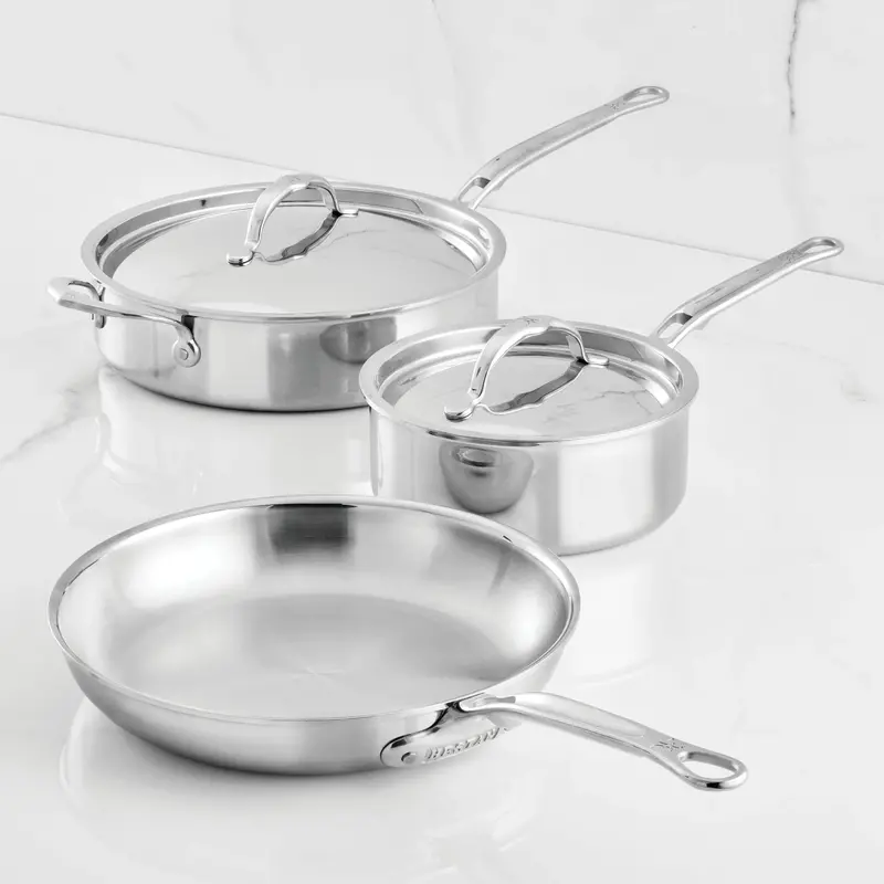 Hestan Probond Luxe 5-Piece Stainless Steel Cookware Set 1