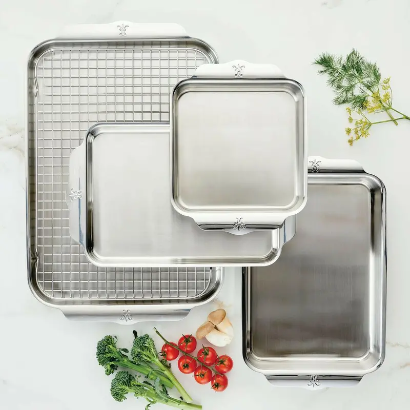 Hestan Provisions Ovenbond Tri-Ply 5-Piece Cookware Set 1