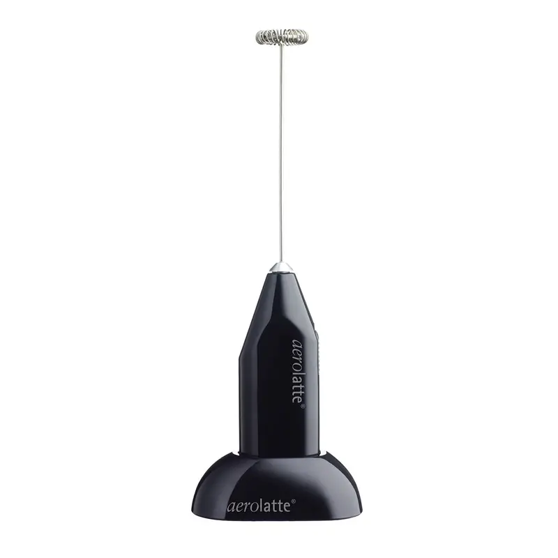 Hic Aerolatte Milk Frother With Stand – Sleek Black Edition 1
