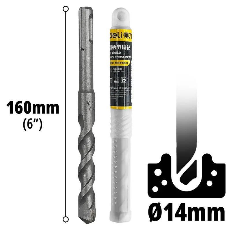 Hss Drill Bit For Metal & Wood (14 Mm Diameter) 1