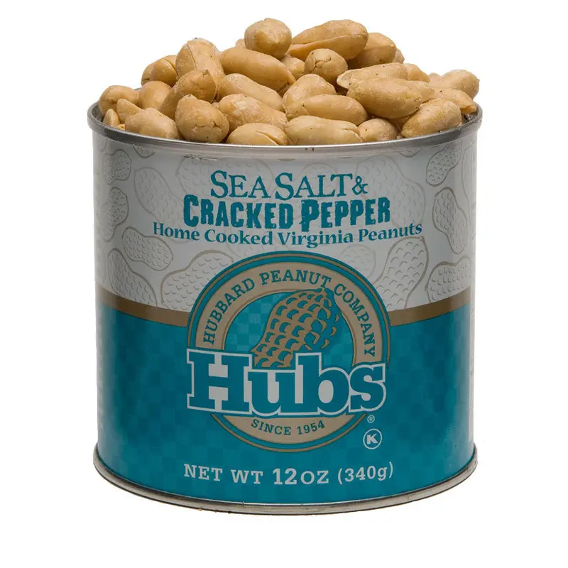 Hubs Roasted Peanuts With Sea Salt & Cracked Black Pepper 1