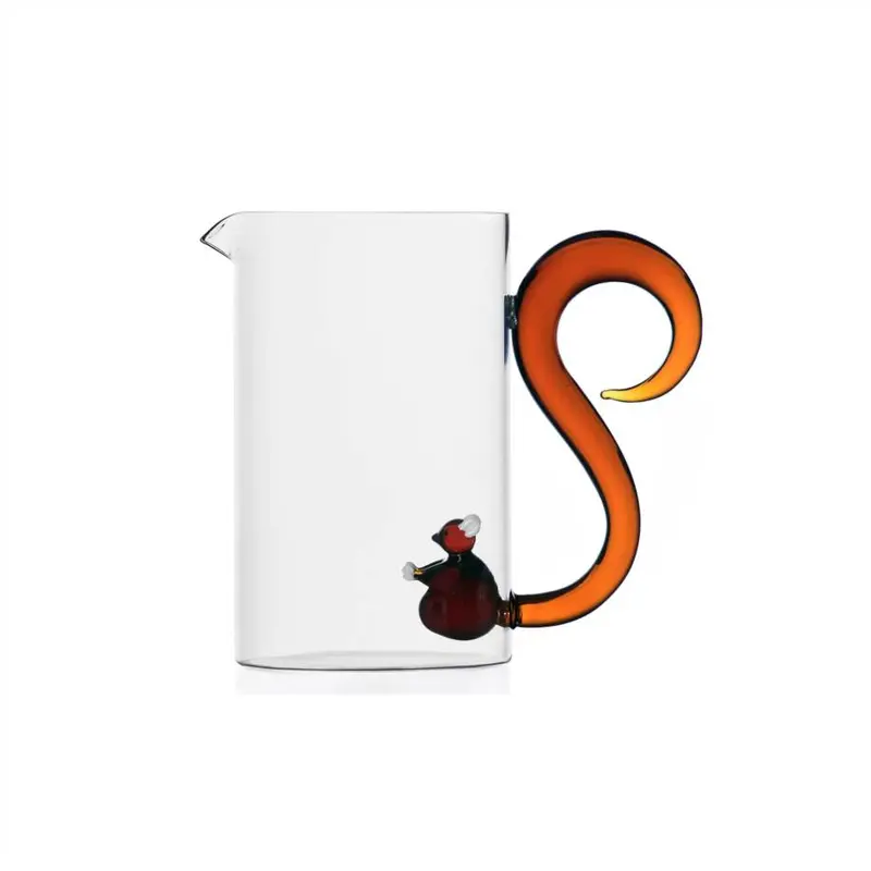 Ichendorf Animal Farm Ceramic Pitcher – Squirrel Motif, 49 Oz 1
