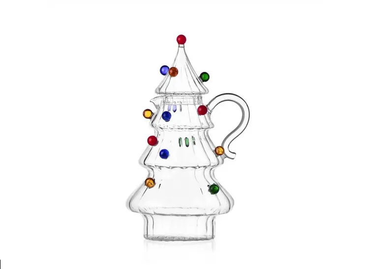 Ichendorf Christmas Tales Collection: Hand-Blown Colored Glass Ball Jug 1