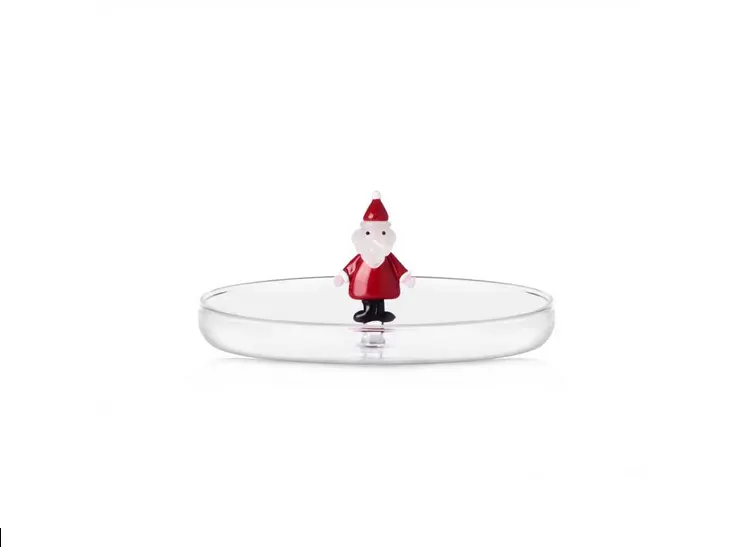 Ichendorf Santa Claus Ceramic Saucer – Whimsical Holiday Tableware 1