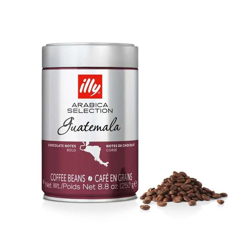 Illy Guatemala Arabica Whole Bean Coffee – Single-Origin Medium Roast 1