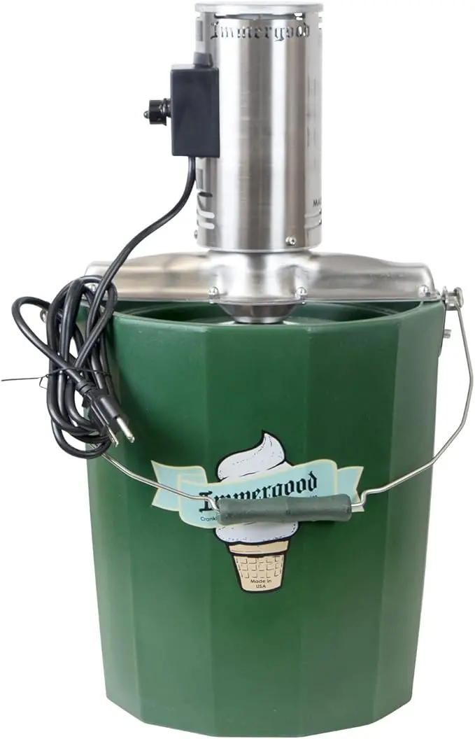 Immergood Electric Ice Cream Maker – No Tub Cover 1