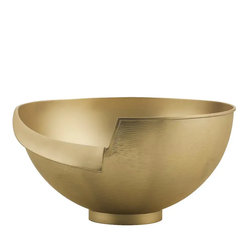 Intuizioni Large Brass Centerpiece 1