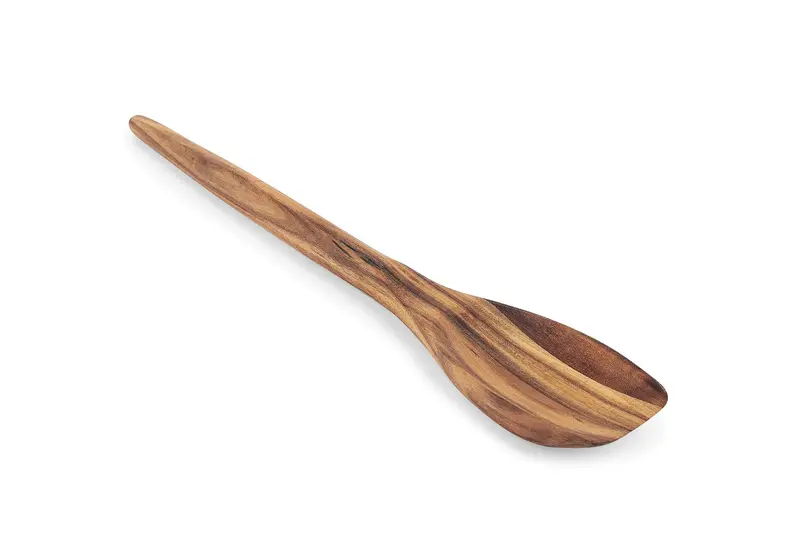 Ironwood Acacia Wood 12-Inch Turner Spatula With Rounded Edge 1
