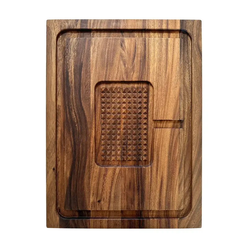 Ironwood Hudson Reversible Carving Board – Hardwood Serving Tray 1