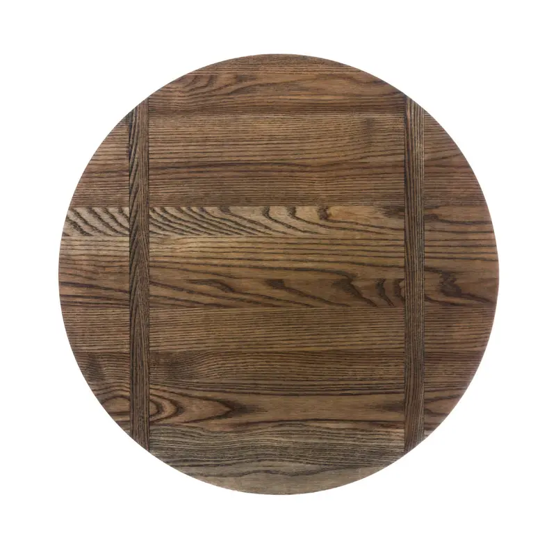 J.K. Adams Driftwood-Style Rotating Serving Tray – Natural Texture Finish 1