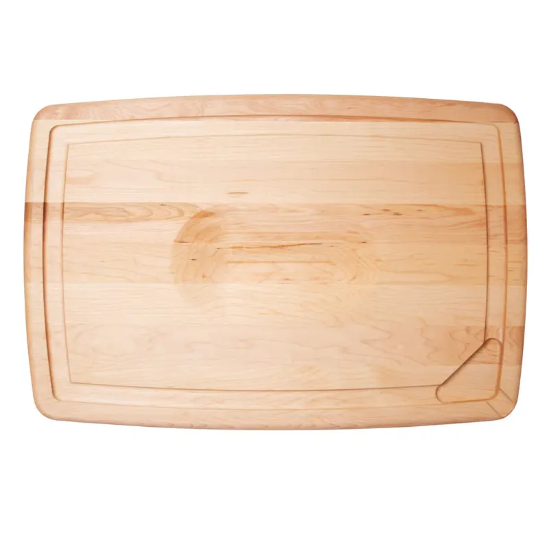 J.K. Adams Medium Reversible Maple Carving Board – Pour Spout Design, Unpersonalized 1