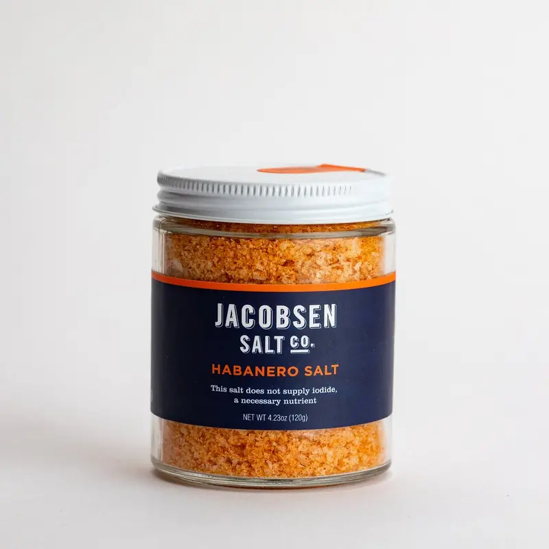 Jacobsen Habanero Infused Sea Salt (4.23 Oz) 1