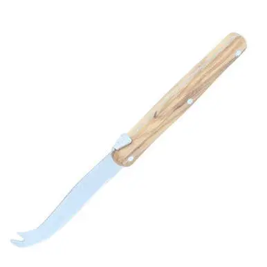 Jean Dubost Mini Cheese Knife – Rustic Olive Wood Handle, By The French Farm 1