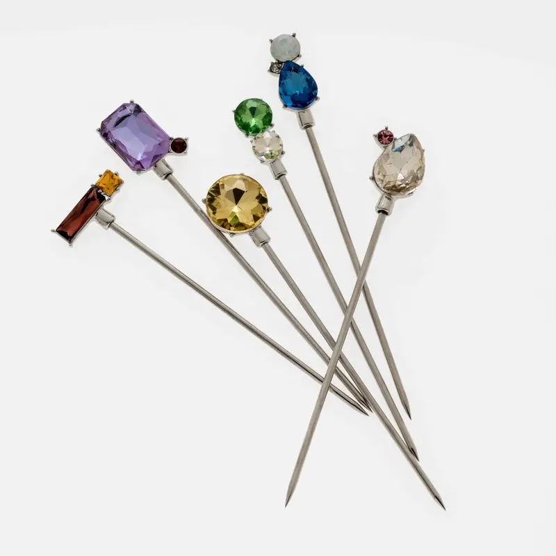 Joanna Buchanan Jeweled Accent Cocktail Picks 1