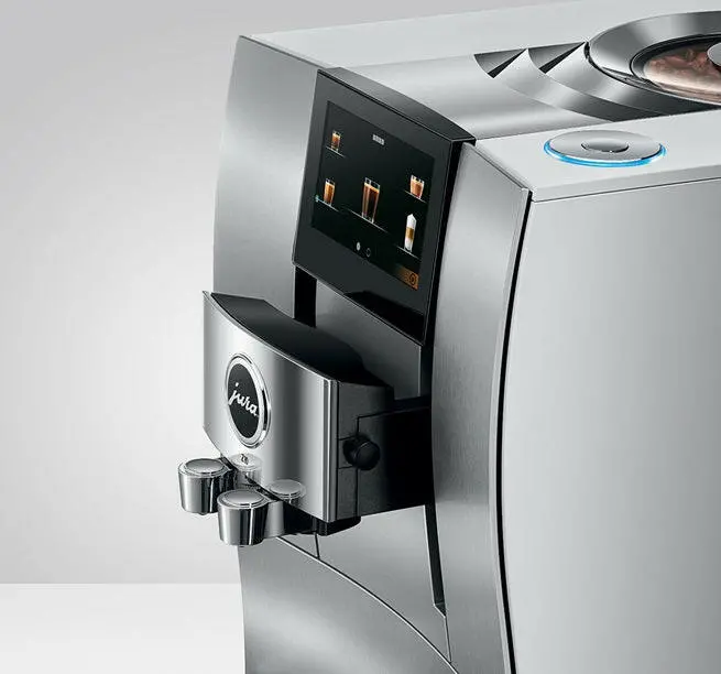 Jura Z10 Fully Automatic Coffee Machine – Diamond White Espresso & Brew System 1