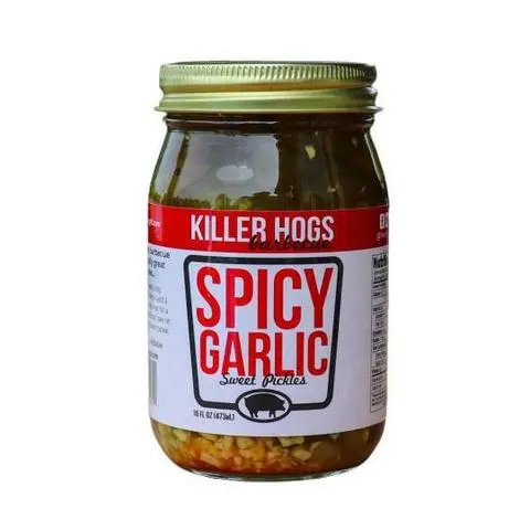 Killer Hogs Spicy Garlic Pickles 1
